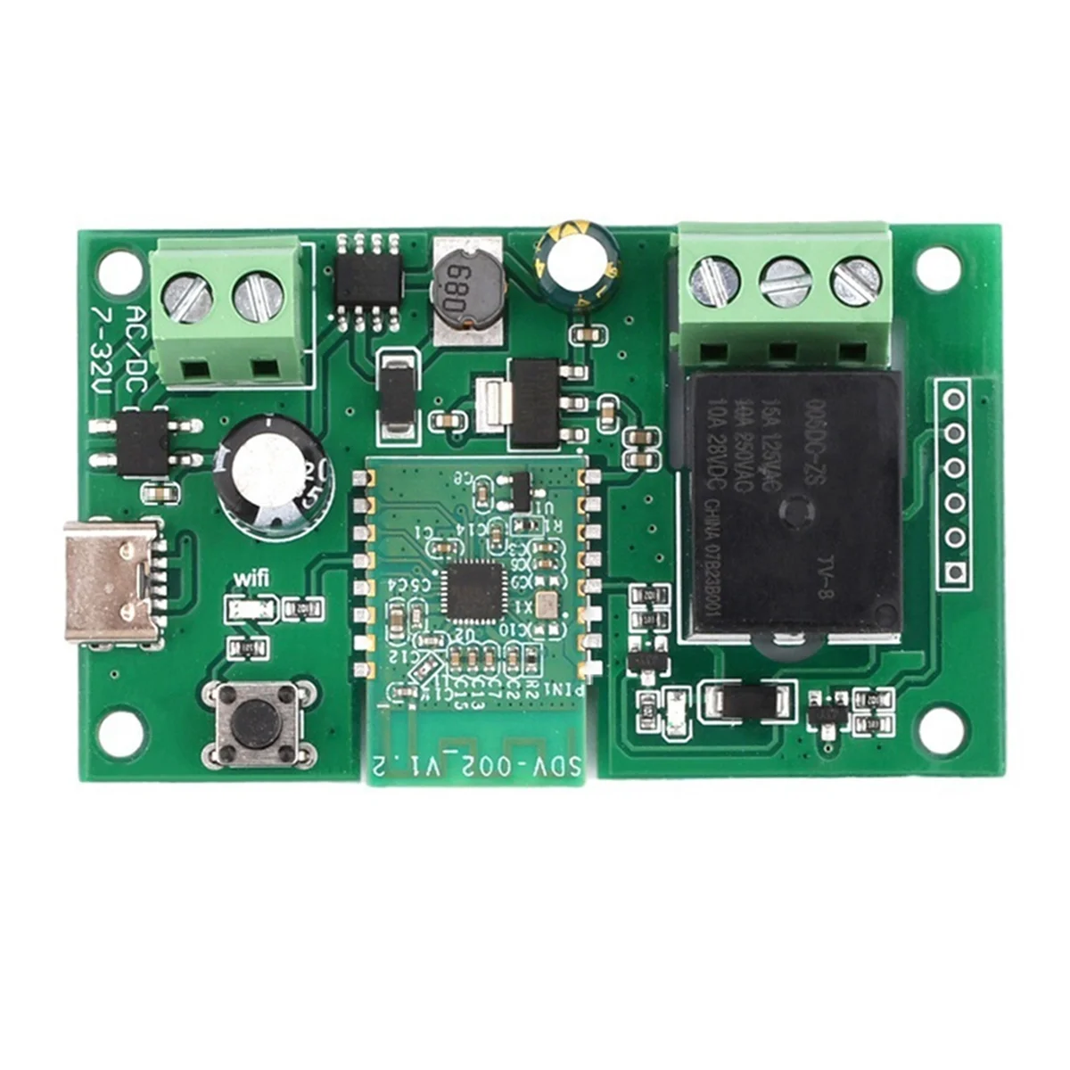 POP-lEWelink Smart USB DC 7-32 В одноканальный Bluetooth WIFI инчанг самоблокирующийся беспроводной релейный переключатель для умного дома