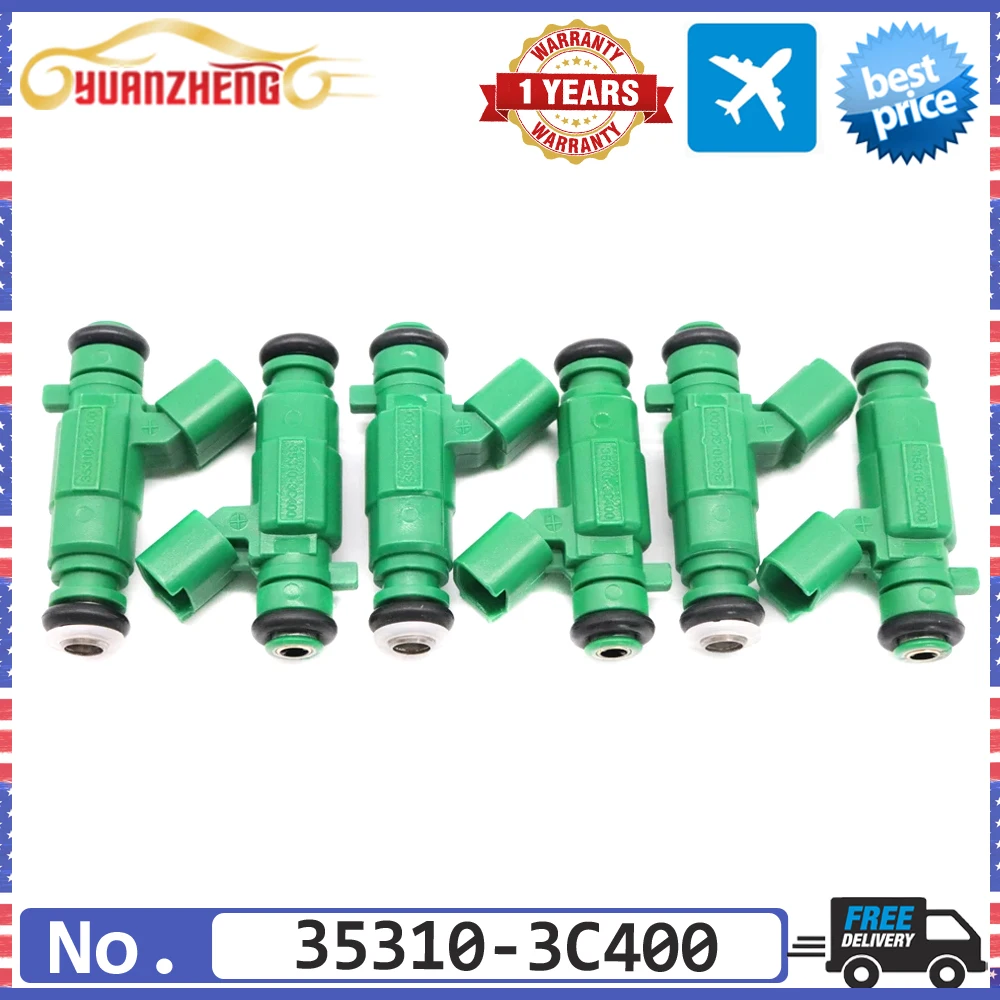 

Новинка 35310-3C40 0 высококачественные топливные форсунки для Hyundai Santa Fe KIA Sorento Sedona 3.5L V6 2010-2014 353103C400