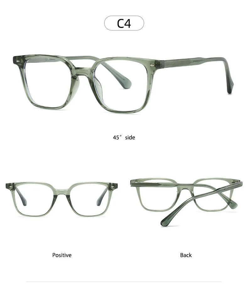 KOCOLIOR 2025, hochwertige TR90-Retro-Lesebrille mit quadratischem Rahmen für Damen und Herren, modische photochrome Presbyopie-Brille – Detail 14