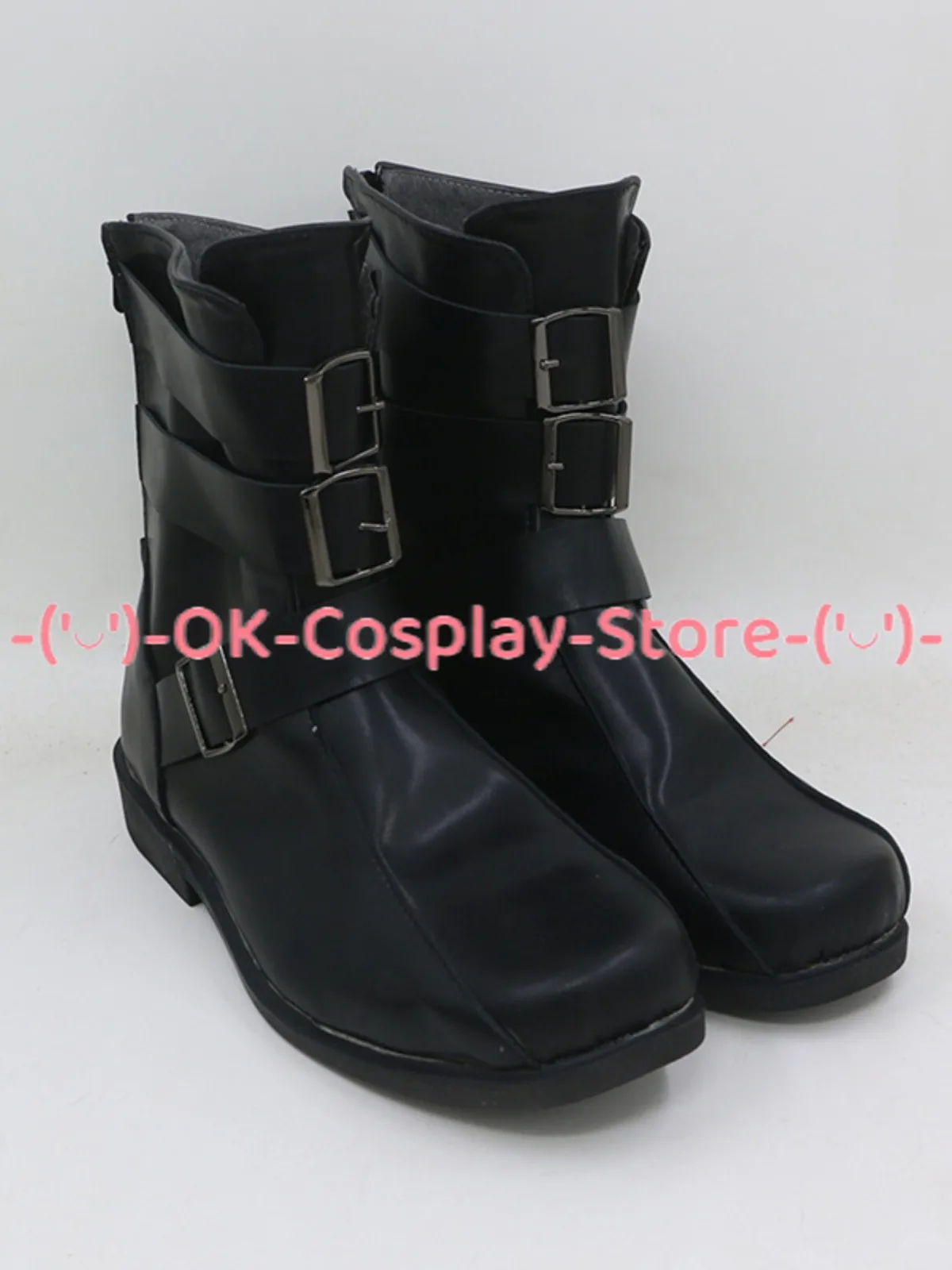 Jin Kazama Cosplay Schuhe Halloween Karneval Stiefel Cosplay Prop Anime Pu Lederschuhe nach Maß