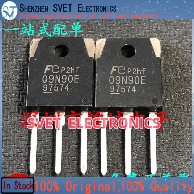 10PCS-50PCS  09N90E FMH09N90E  TO-3P MOS   Original In Stock Fast shipping