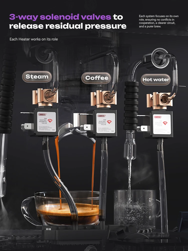Máquina de Café Comercial HiBREW H21 com Sistema de 3 Termostatos