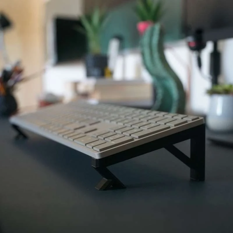 

Keyboard Riser Feet Ergonomic Keyboard Stand for Better Typing Posture and Desk Organization