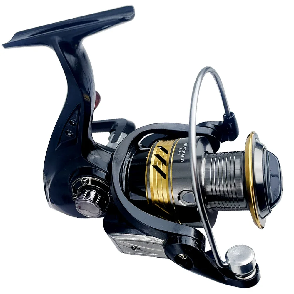 GHOTDA Metal Spool Lure Fishing Reel Freshwater Seawater Max Drag 8Kg Spinning Reel Durable Carp Fishing Tackle Smooth and Tough