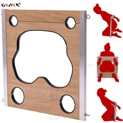 Wooden Shackles BDSM Bondage Gear Set Handcuffs Tools Sex Furniture Erotic Supplies Accessories Sex Toys for 18+ Adults Games