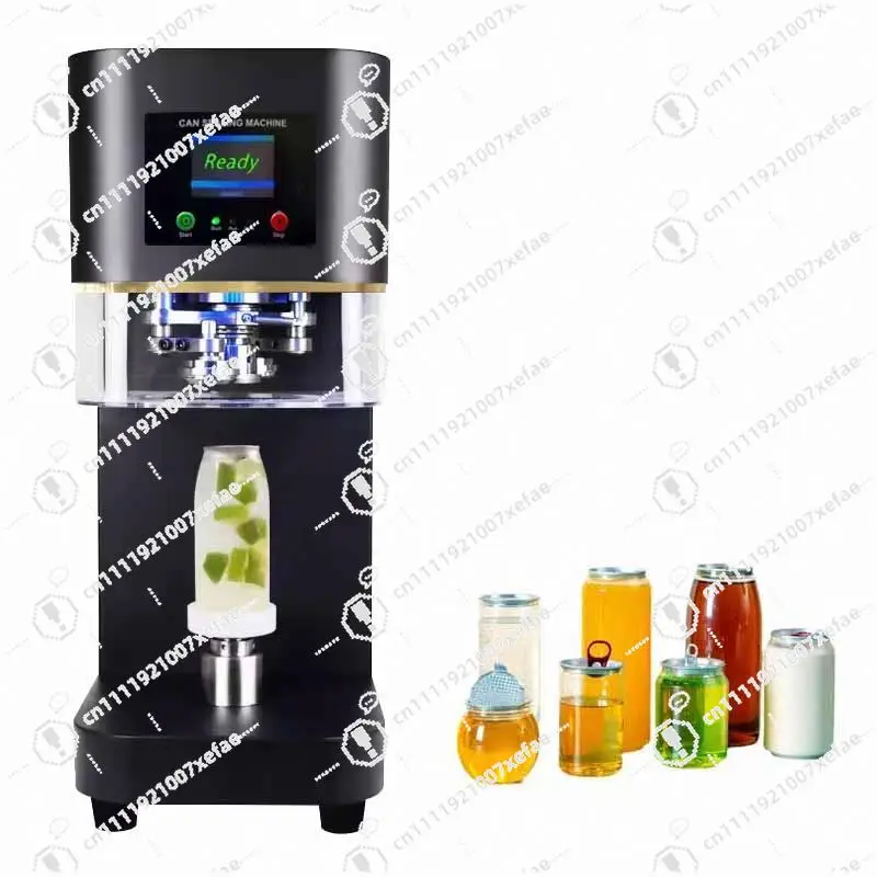 Efficient sealing system for vegetable juice and plastic can sealers