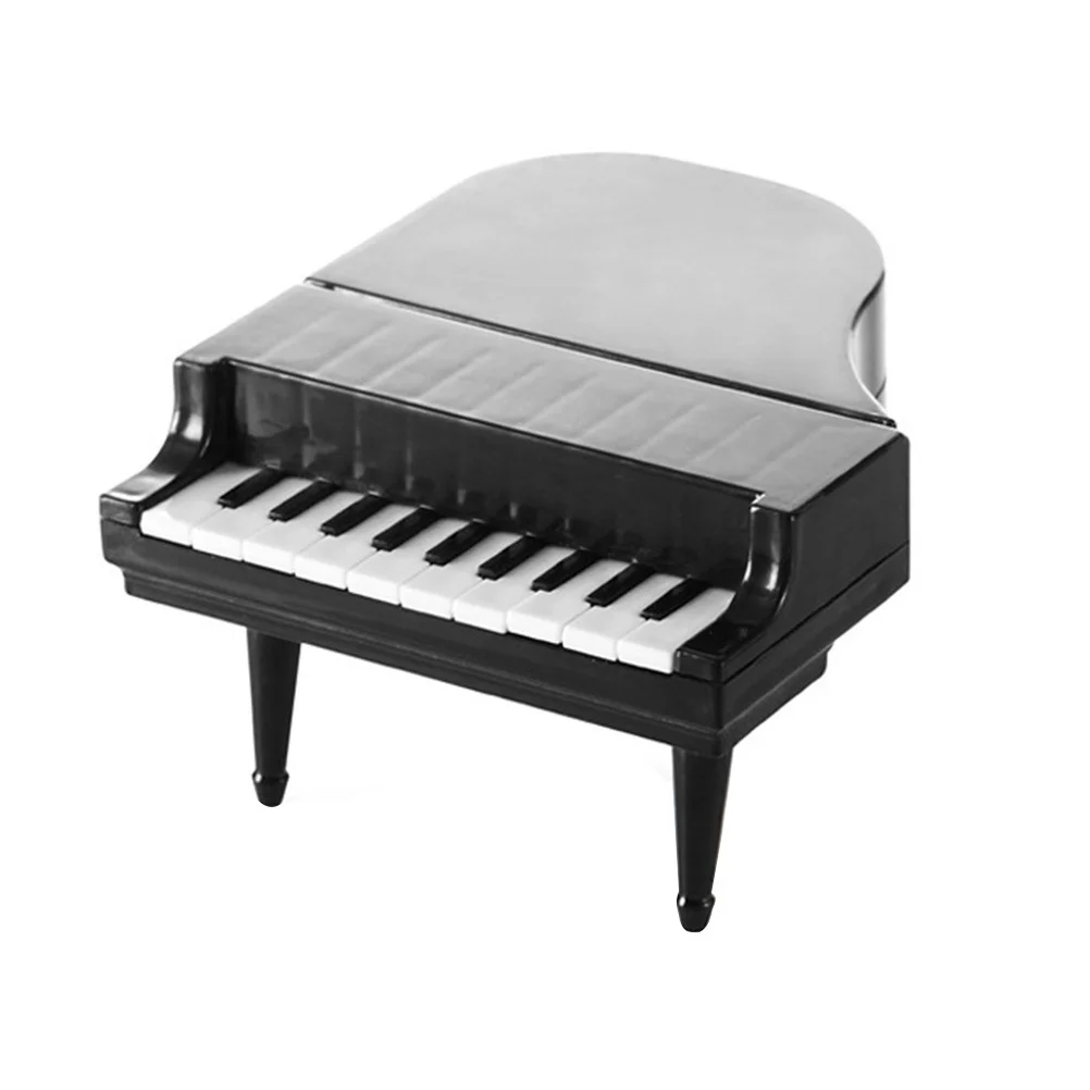 

2Sets Plastic Cake Forks Piano Shape Double Headed Dessert Forks for Party Home Festival Fruit Picks Plastic Fork