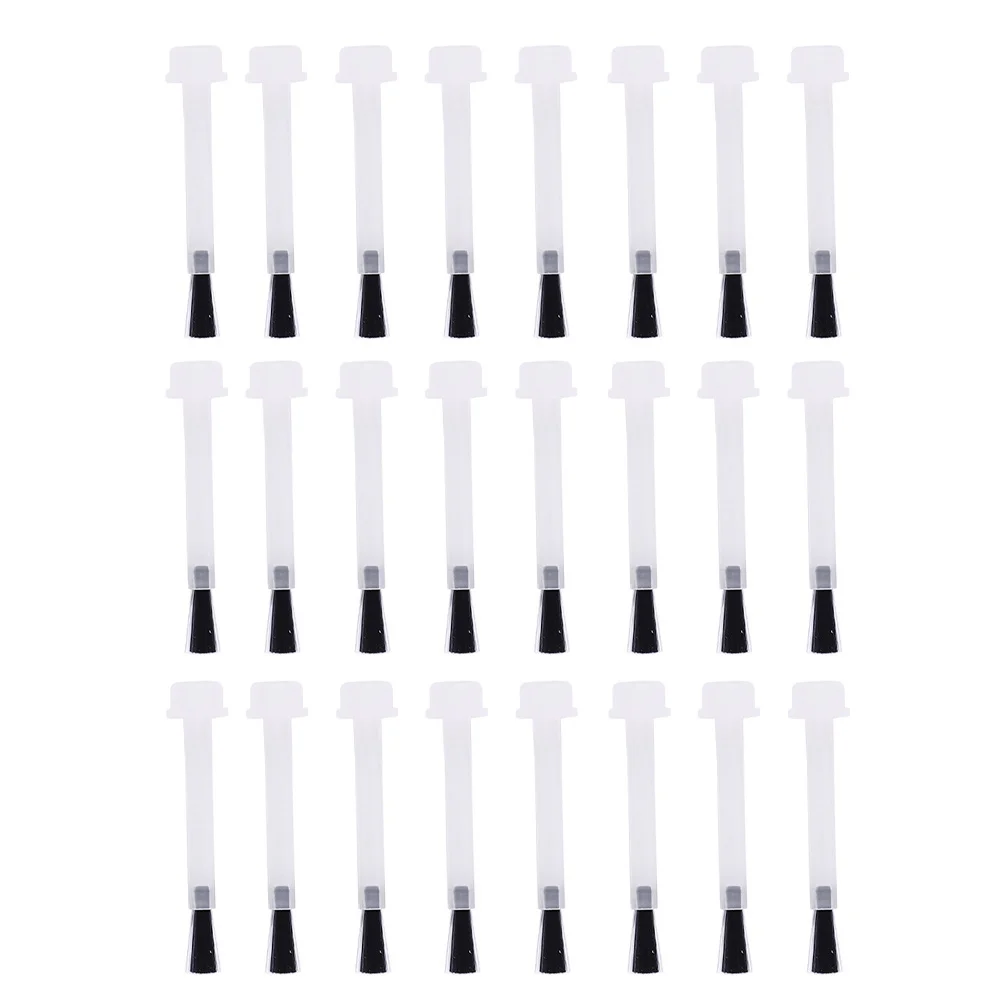 50 Pcs Nail Brush Small Bottles Salon Supplies Polish Replacement Gel to Disassemble