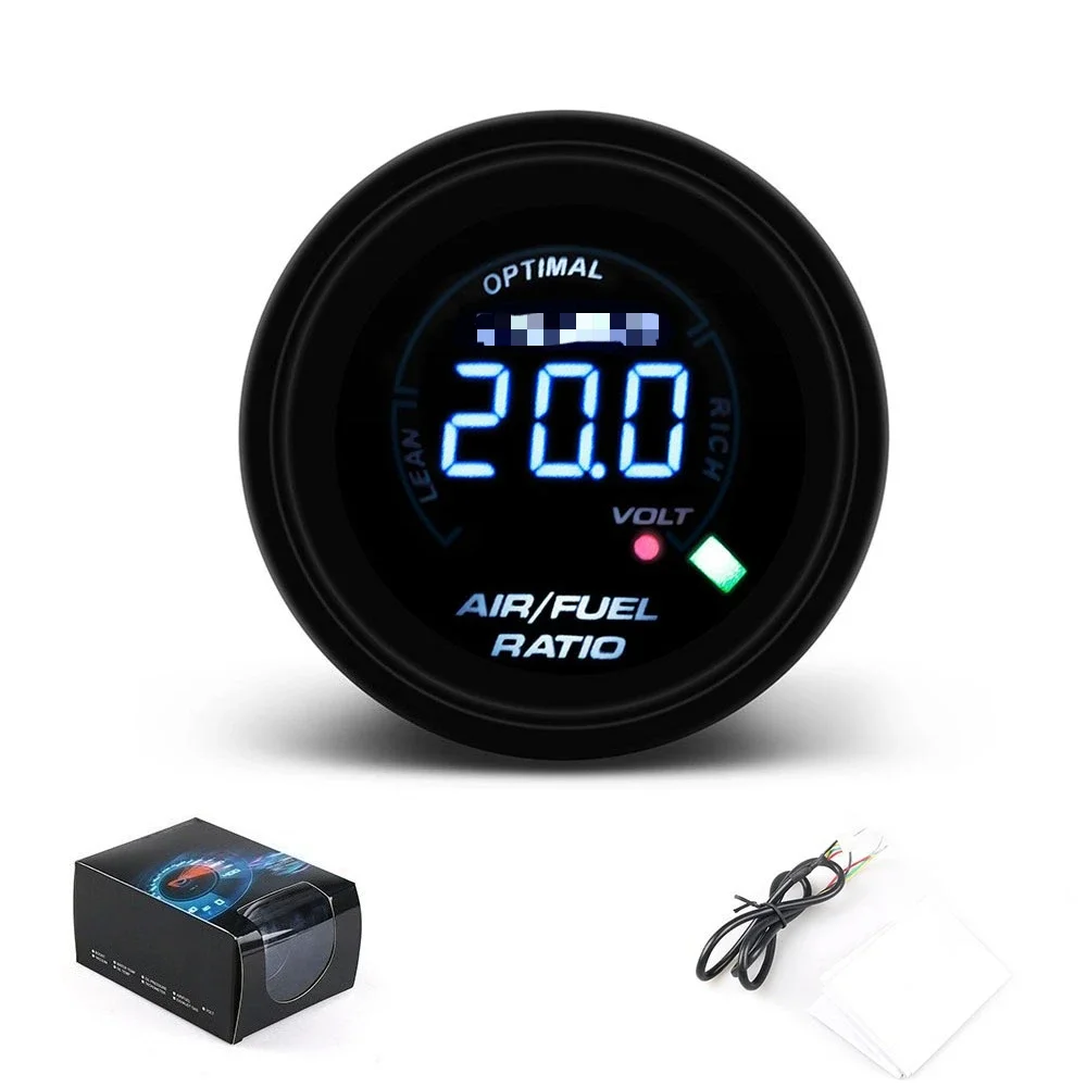 

Car Meter 52MM Air-fuel Ratio Gauge LED Scale+digital Display 2-in-1 Racing Specific Instrument Head Up Display Hud Display Car