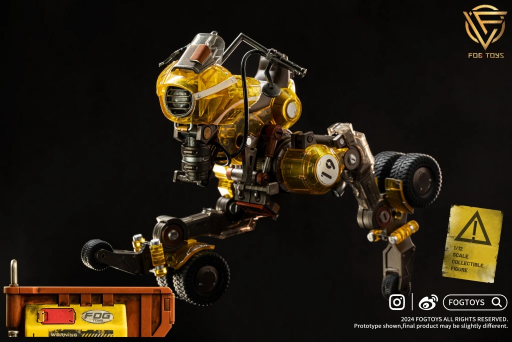 متوفر في المخزون الأصلي Fogtoys ضباب لعبة Qixiang 26 سلسلة مركبات ملونة شفافة VER دراجة نارية عمل نموذج لجسم اللعب