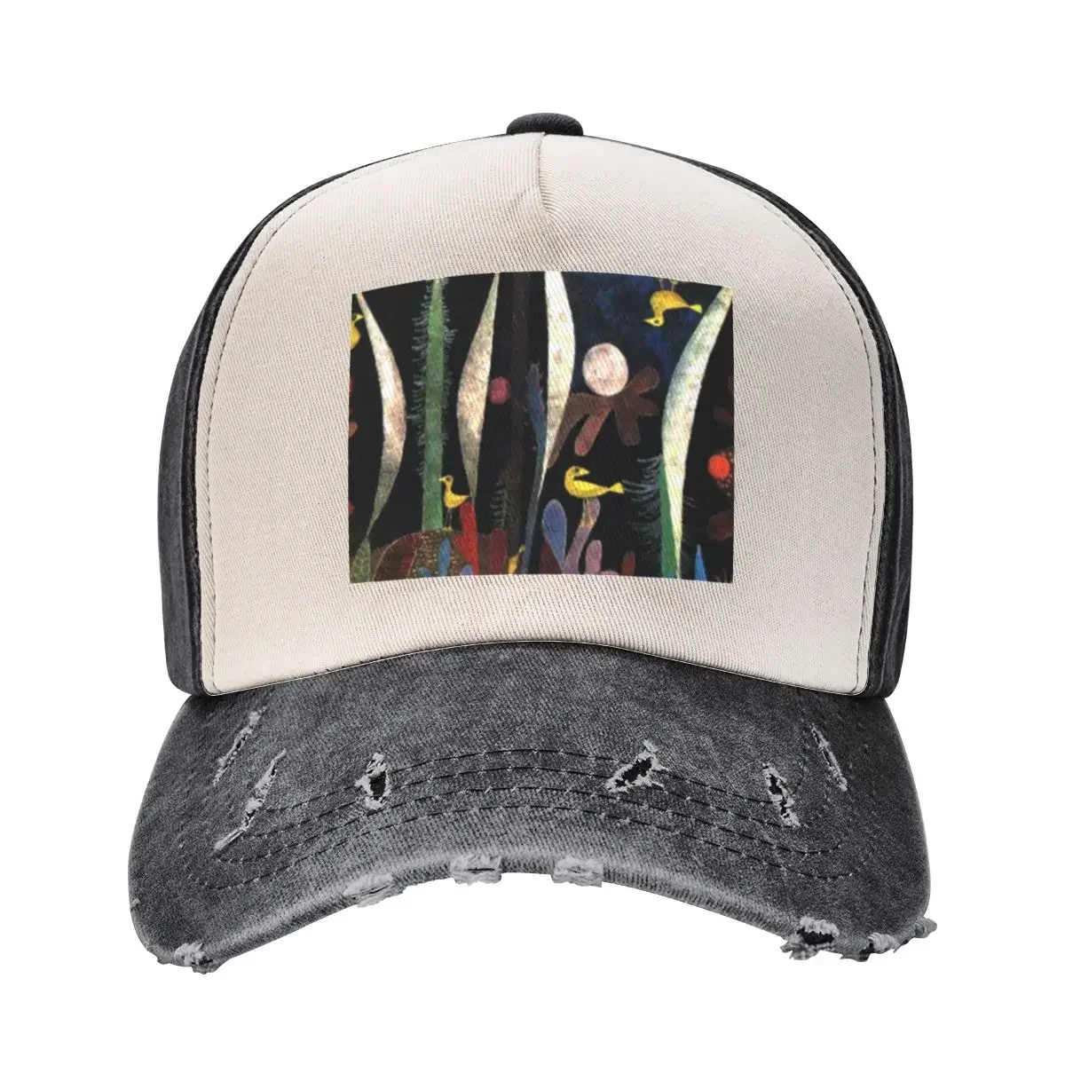

Landscape with Yellow Birds |Paul Klee Expressionism Baseball Cap Military Tactical Cap designer cap Winter hat Golf Men Women's