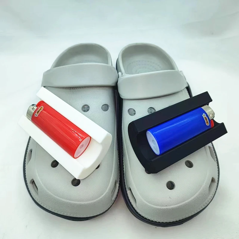 1pc BIC Lighter J6 Holder case for Croc charms Crocs Noticeable Shoe Charm Accessories Christmas Gift For Friend