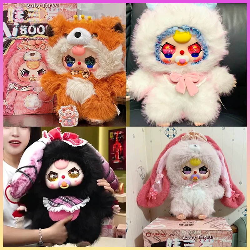 

Genuine Baby Three Ai800% Series Large Blind Box Vinyl Plush Design Trendy Tabletop Ornaments Dolls Halloween Gifts