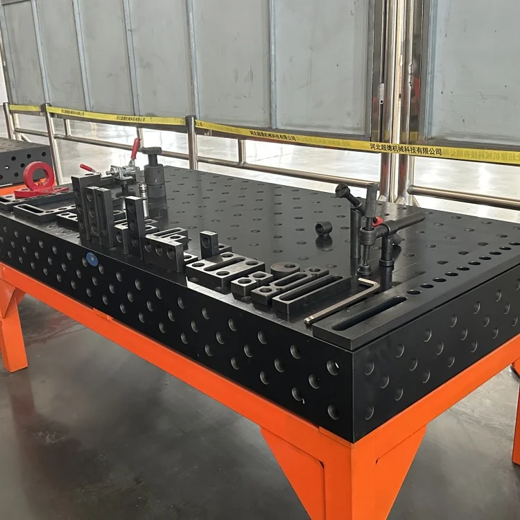 Crafted 3D Welding Cast Table, Tailorable Welding in Steel or Superior Cast Iron Grade