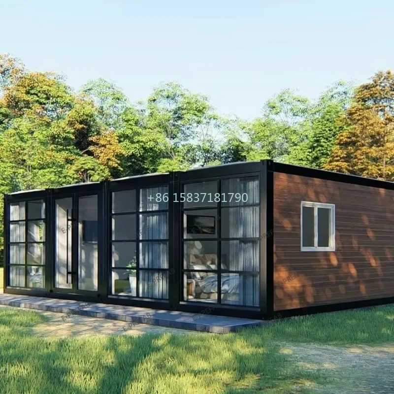 Portable Folding Container House Foldable Container Home Manufacturer Ready Made Container House Modular Tiny House Australia