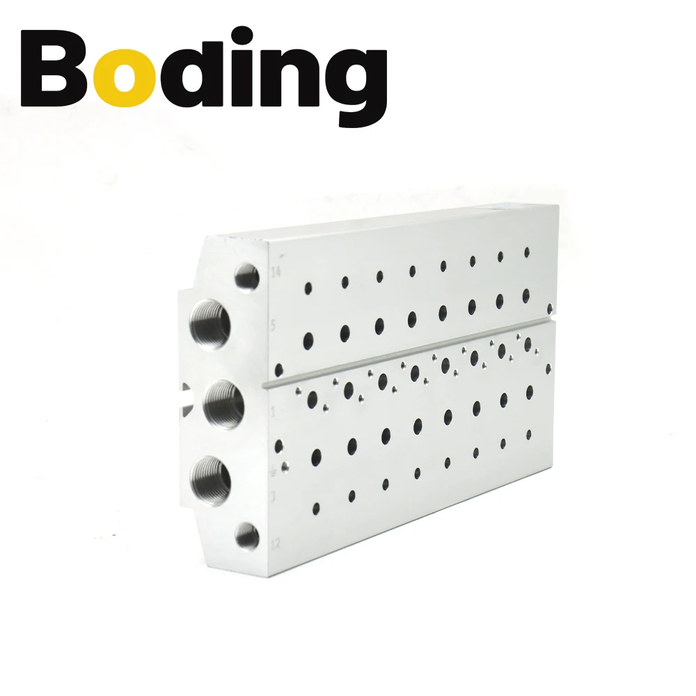 VABM-B10-20E-G38-8 Blocco collettore valvola base collettore pneumatico per elettrovalvole