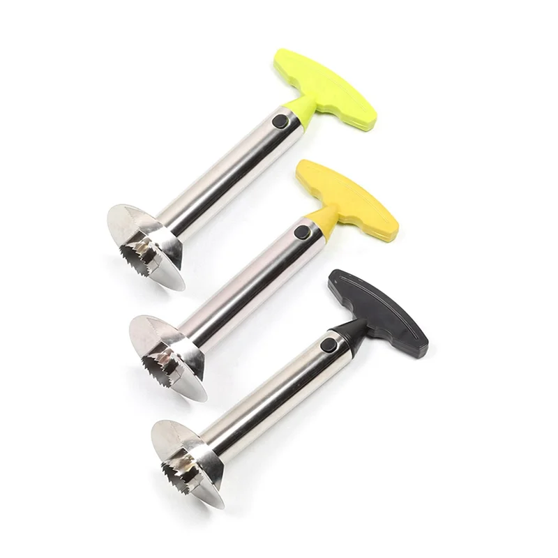 

Latest 3 PCS Fruit Knife Said Peeler Meat Peeler Tri-Color Multifunctional Stainless Steel