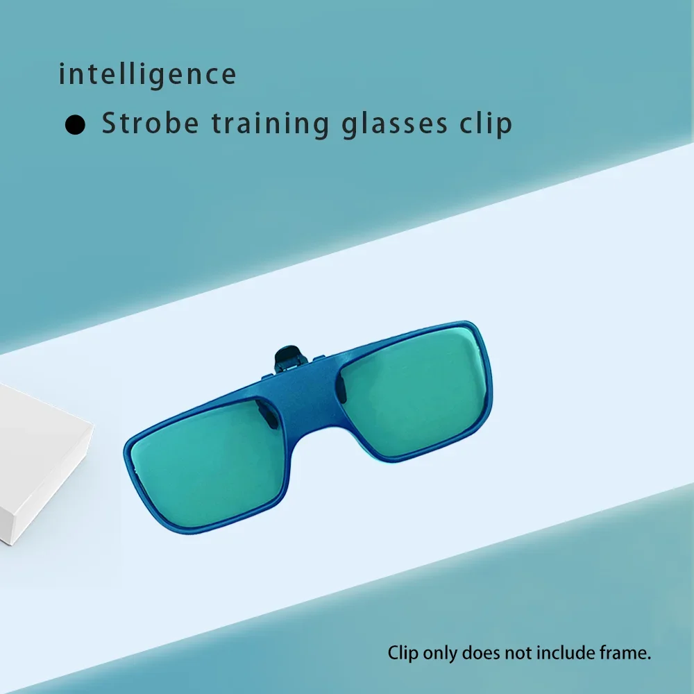 Vision reaction Glasses for Myopia Person, Clip storbe Glasses, Head up Training, Vision reaction