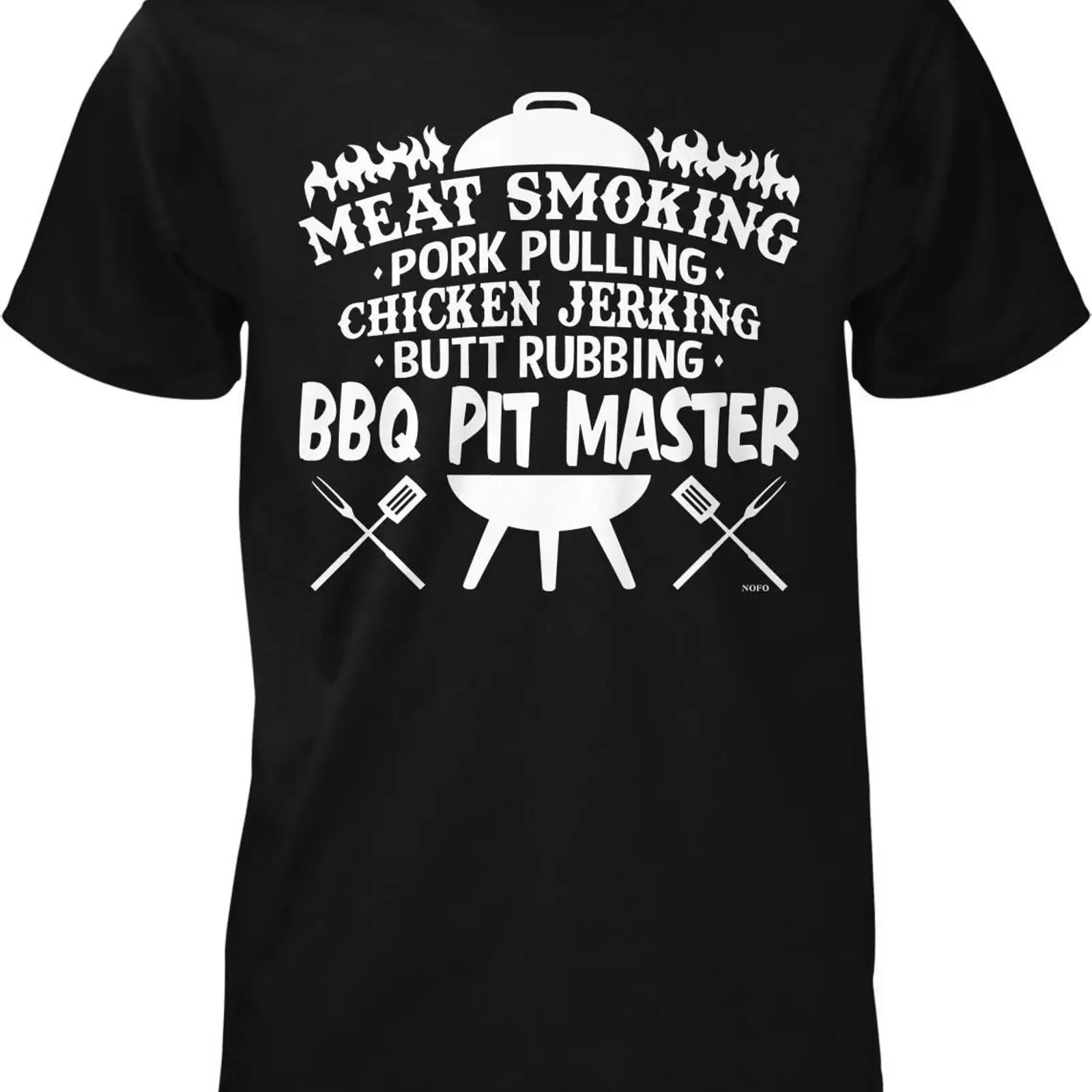 Meat Smoking Pork Pulling Chicken Jerking Butt Rubbing BBQ Pit Master Men amp 39 s T shirt NOFO_01269 vintage Washed Stylish