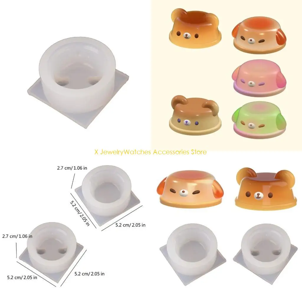 

31 кД молоко желе силиконовый плесень медведь/десерт для собак Molulds Практические плесени льда