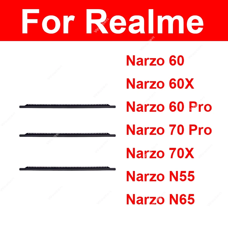 For Realme Narzo 60 60X 70X Pro N55 N65 4G 5G Anti-dust Earpiece Speaker Mesh Earphone Speaker Dust-proof Grill Mesh Repair