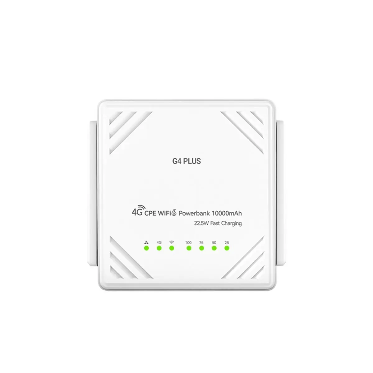 ★♠♥Y971A Hot Sale-G4 Plus 4G WiFi 6 Router with 22.5W Fast Charging, 10000mAh Portable CPE, 2-in-1 Power Bank 300Mbps