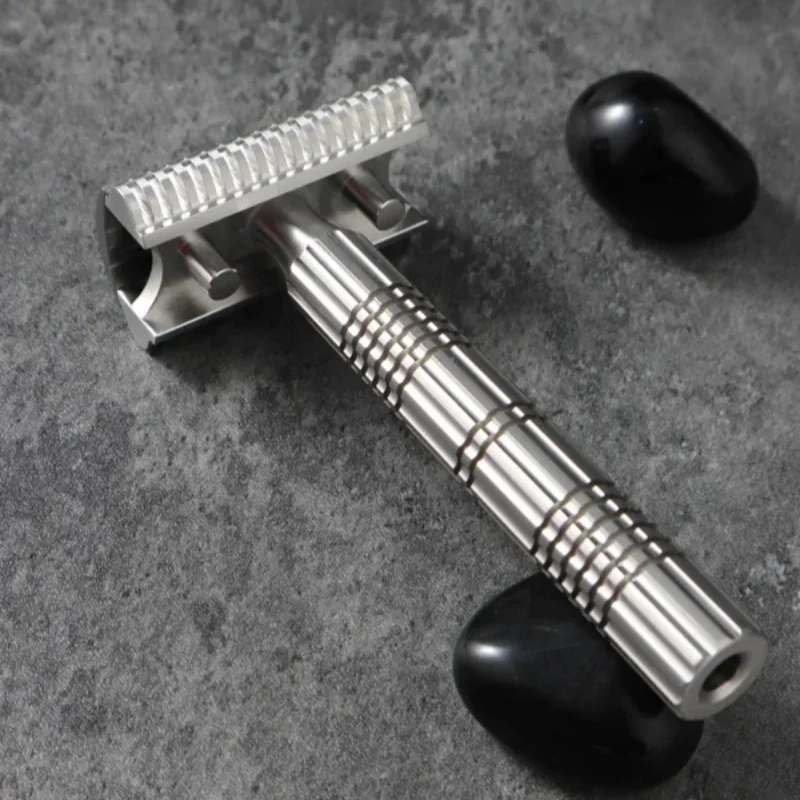 YAQI نسخة الألوان الخام بوهيميا 316 الفولاذ المقاوم للصدأ اللوح الأساسي القابل للتعديل الرجال الحلاقة الآمنة ، حوالي 131 جرام للحلاقة الدقيقة #2