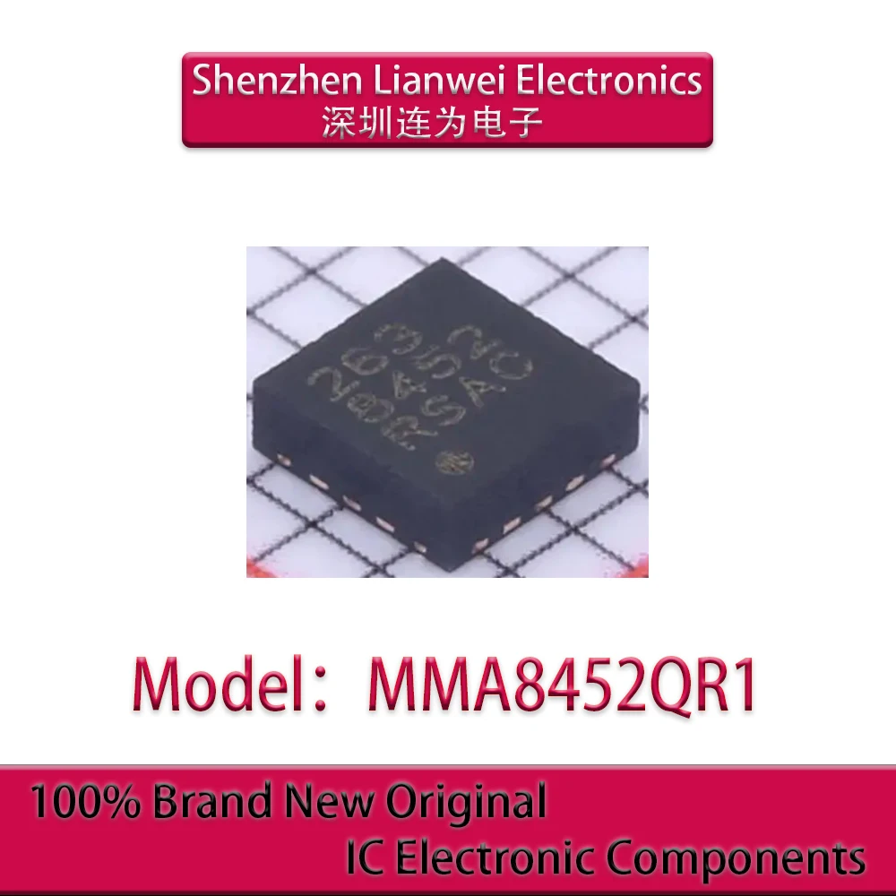 

100% New Original 8452 MMA8452QR1 MMA8452 IC Chipset QFN-16