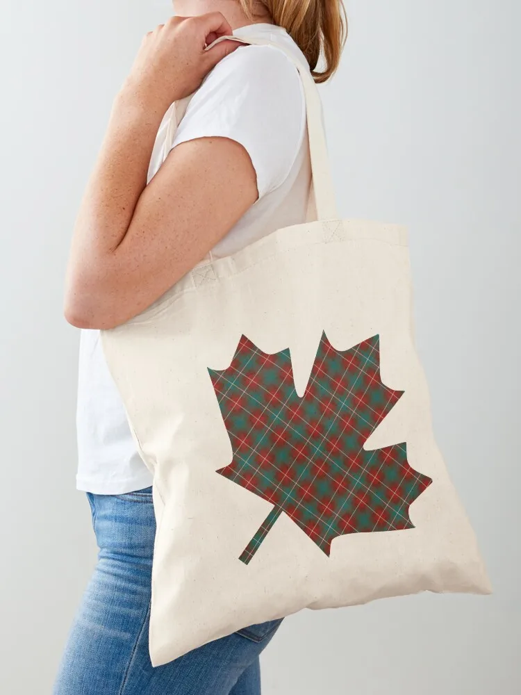 

Prince Edward Island Tartan Tote Bag Canvas shoulder bag the tote bag Gift bags eco pack