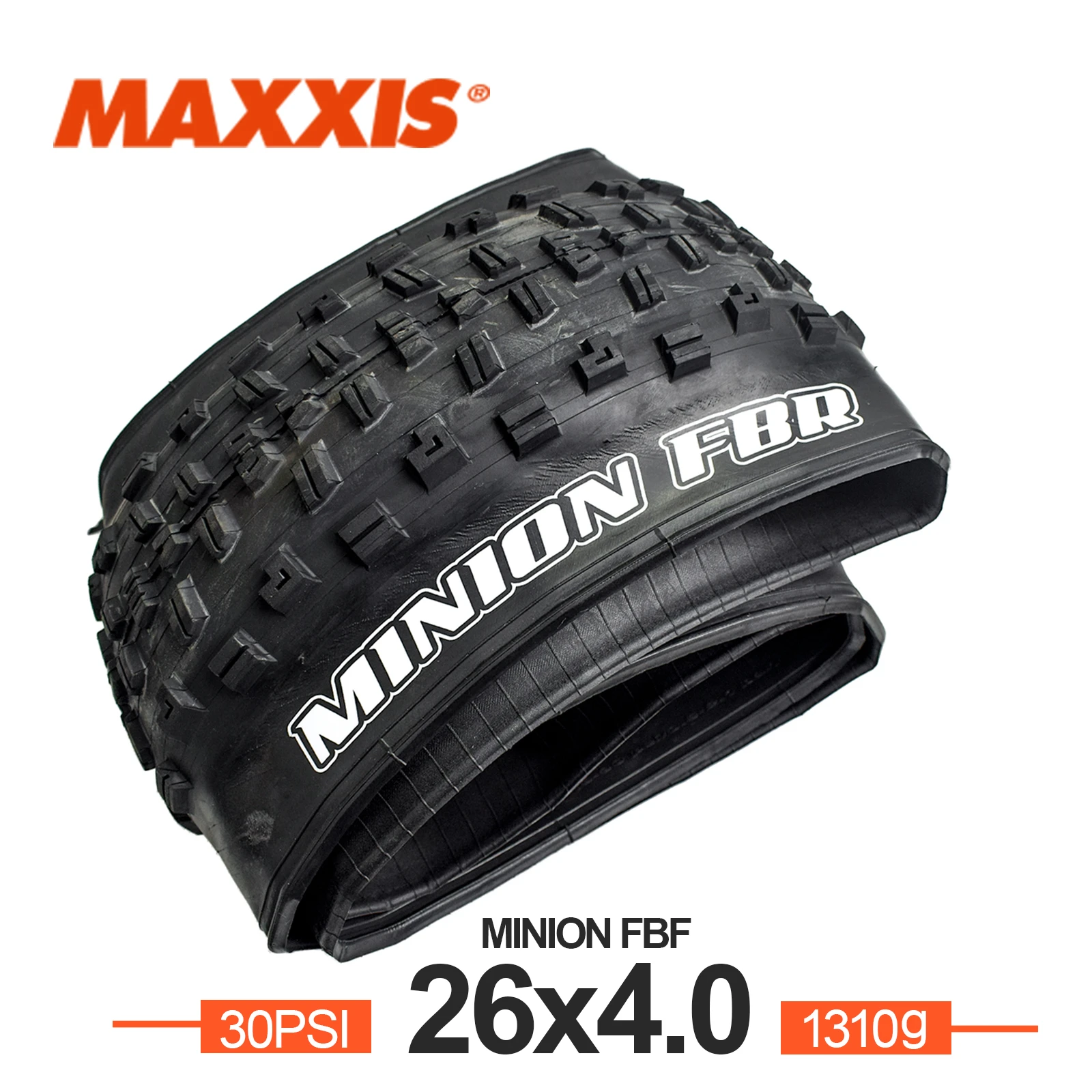 1 Stück MAXXIS 26 Minion FBF FBR 26*4.0 26*4.8 Faltbarer MTB Mountainbike-Reifen für Trial Ride Fat Bike Plus Low Rolling Fahrradzubehör – Detail 6