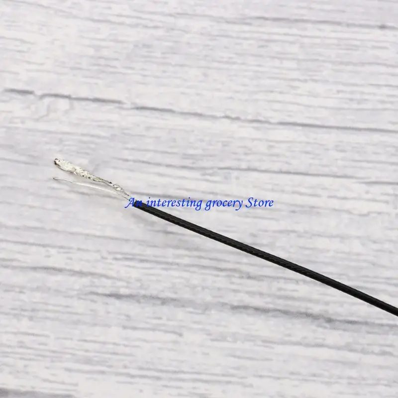 

652D Acoustic Guitar Piezo Pickup Saddles Cable Saddles Bridge Soft Piezo Cable Instrument Accessories Gift for Guitarists