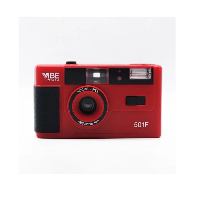 Vibe Vintage Retro 501F 35mm Reusable Non-Disposable Film Camera