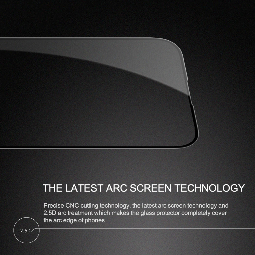 NILLKIN Tempered Glass For iPhone 15 Pro Max 14 13 12 11 Plus Protector Film 2.5D Anti-Scratch Anti-Glare FM5002 - view 5