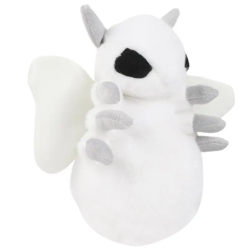 Mothman Stuffed Animals Stuffed Toys Pillow Animals Doll Plush Soft Hugable Moth Stuffed Toy White Plush Mothman Pillow For Sofa