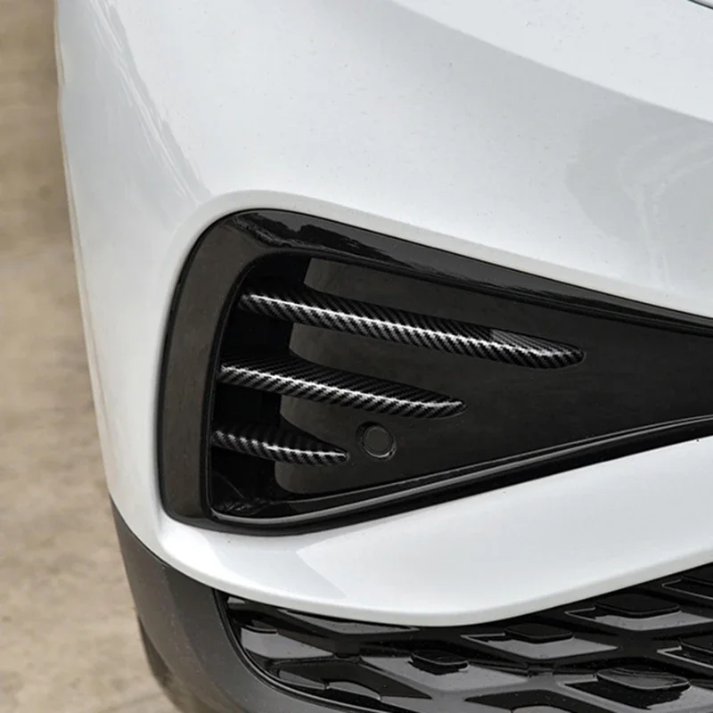 

Наклейка на передний бампер, противотуманная фара, накладка на противотуманные фары, аксессуары для VW ID4 X ID4X 2020 2021 2022 2023 (не для ID4 Cross)