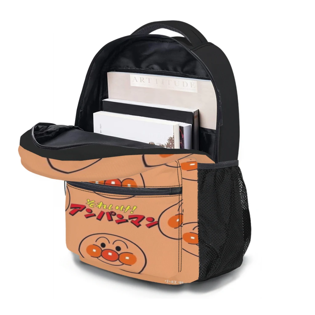 B-read-S.upermann Cartable Pour Garçons Grande Capacité Étudiant Sac À Dos Dessin Animé Lycée Étudiant Sac À Dos 17 pouces