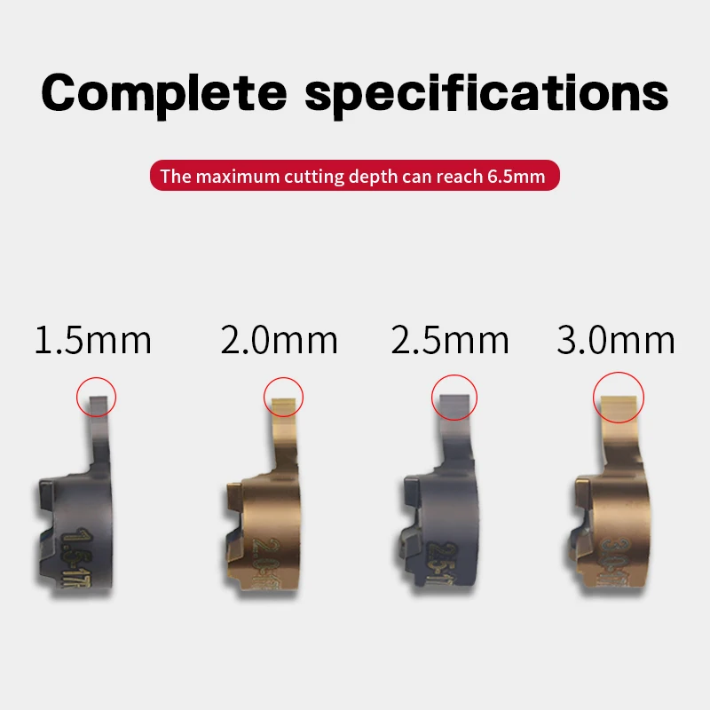 Imagem -06 - Pequeno Buraco Entalhando Cortador Bar Torno Cnc Hard Metal Deep Groove Turning Tool Mb05gr 07gr 09gr 11gr