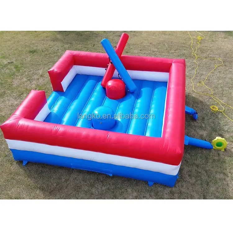 Arena Jousting Komersial Dalam Ruangan Luar Ruangan Permainan Joust Tiup Permainan Interaktif Olahraga Sewa