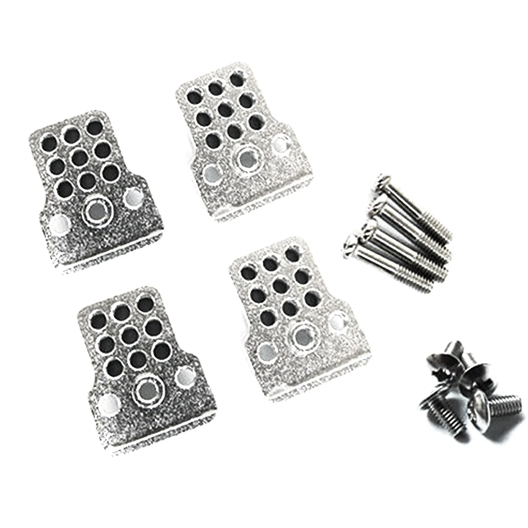 XX-Crawler-pieza de eje de conducción de Metal para coche, camión Rc inferior con 4 Uds., Kits de soporte de torre de choque de Metal para coche RC