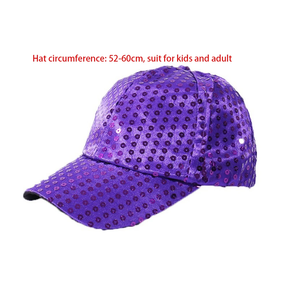 جديد قبعة بيسبول مطرزة التألق أنيقة بلغت ذروتها قبعة فستان الحفلات فاسق الهيب هوب حفلة ديكو هدية