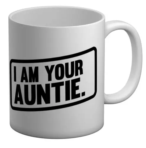 Personalised I Am Your Auntie White 11oz Mug Cup