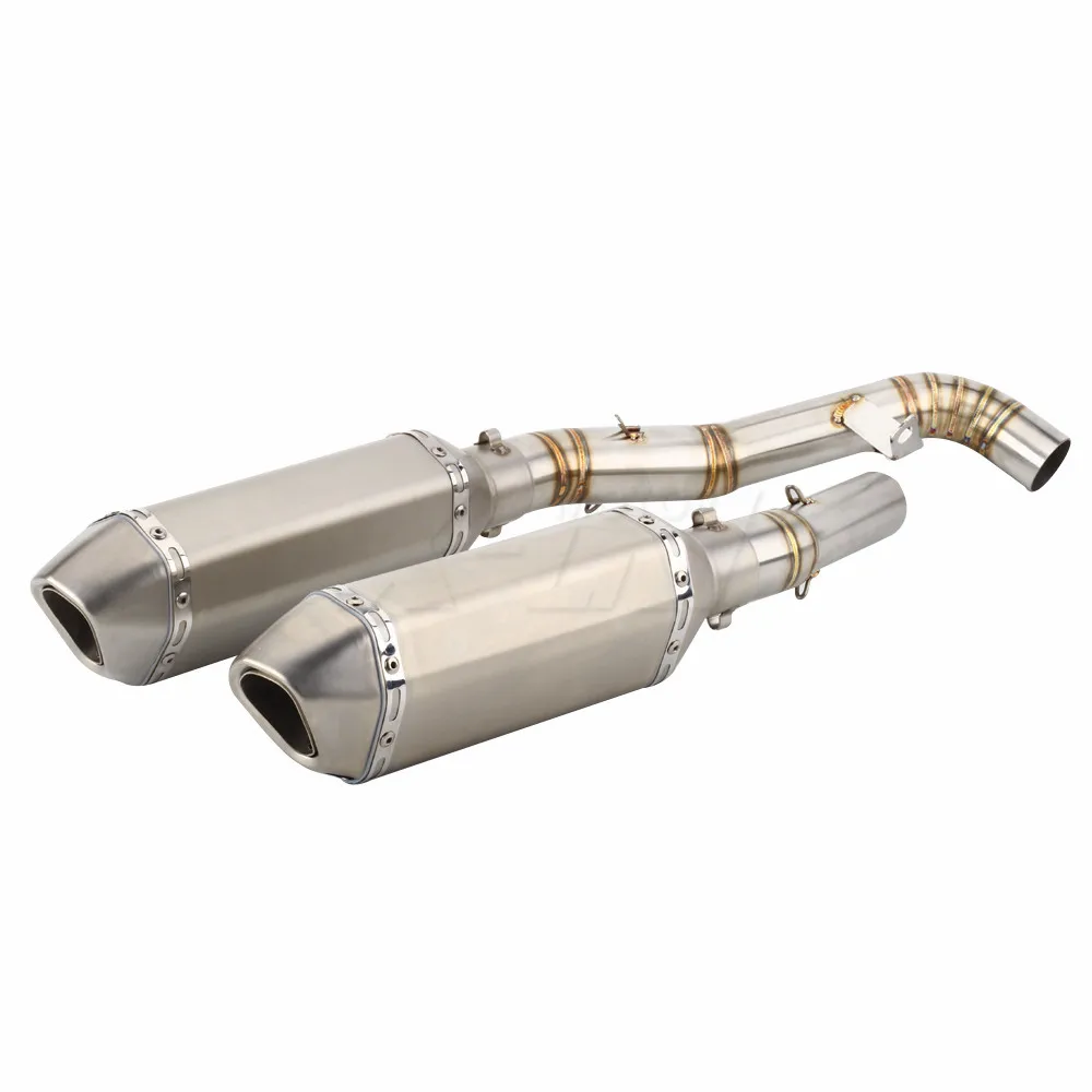 For Kawasaki Z1000 2007 2008 2009 Z1000 Z1000 Motorcycle Mid-Section Tailpipe Exhaust Pipe Exhaust System