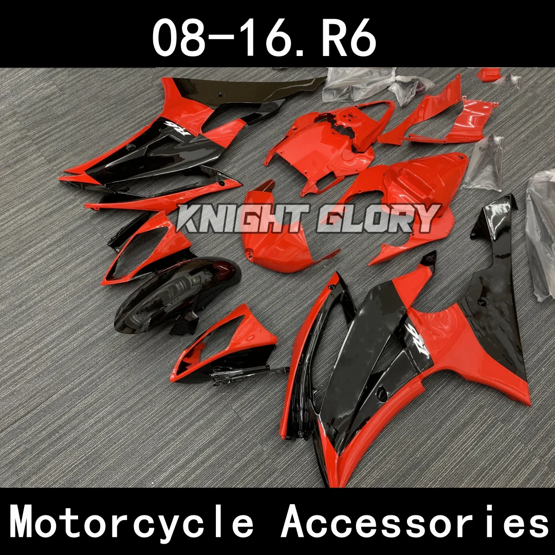 Suitable for YZF-R6 YZF R6  2008 2009 2010 2011 2012 2013 2014 2015 2016 2017 2018 Motorcycle Shell Fairing Spoiler Bodywork Set