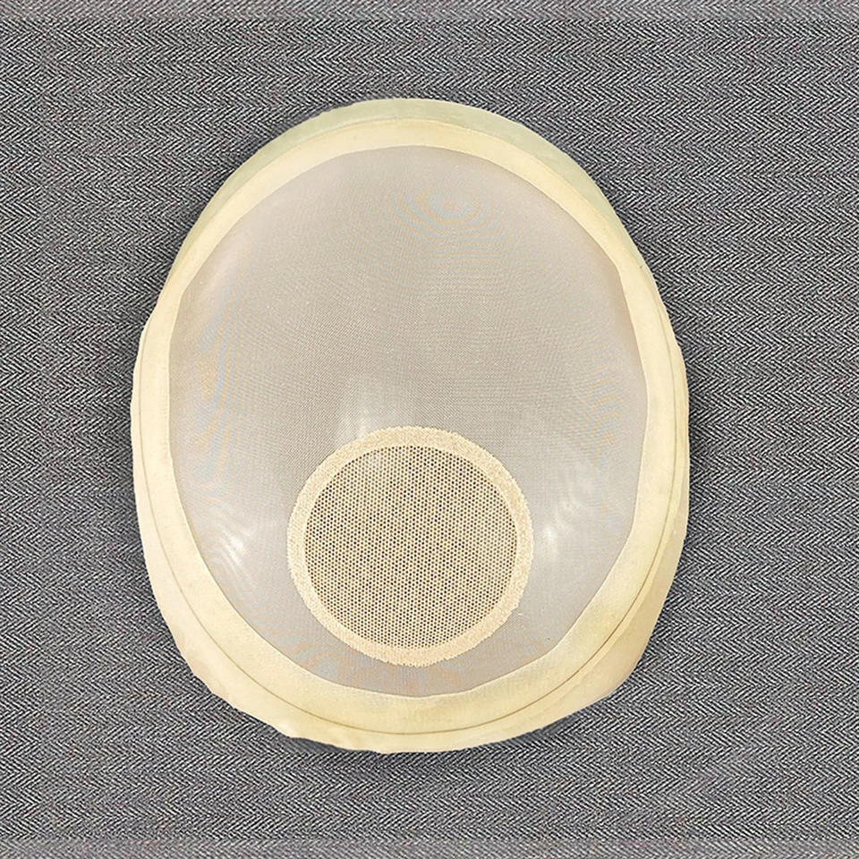 Hand Hook Hair Block Net. Used For Making Men's Hairpieces To Cover Gray Hair And Baldness. Mono Net +Scalp PU Net Block