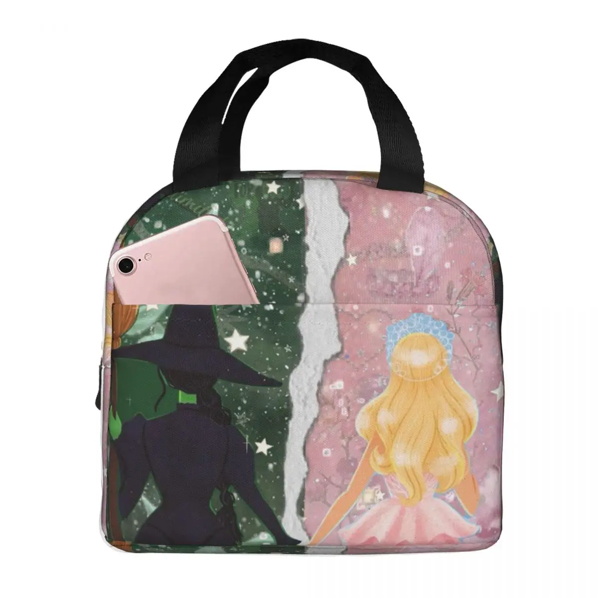 

Wicked Изолированная сумка для обеда для женщин Офисный холодильник Термальная коробка для еды Tote Герметичные коробки для завтрака Контейнер