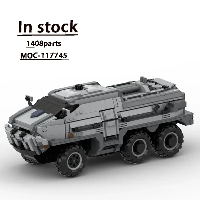 Classic Movie Series Futuristic Troop Carrier Assembly Splicing Block Model MOC Creative Building Block Children's Toys