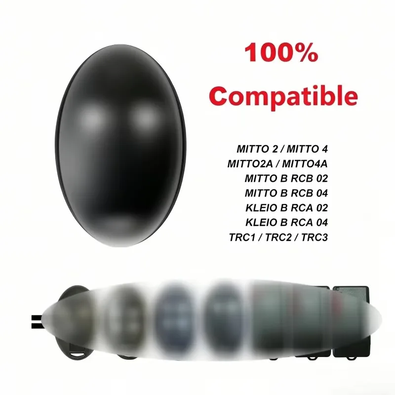 Remote Control MITTO 2 4 KLEIO B RCA 02 04 TRC1 TRC2 TRC4 Garage Door Opener 433.92MHz Transmitter