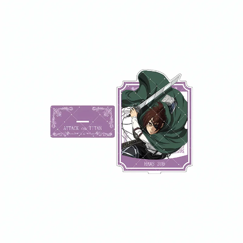 Attack on Titan 10cm Acrylic Standee Levi Eren Mikasa Anime Merchandise Bulk Wholesale Desktop decoration Christmas present