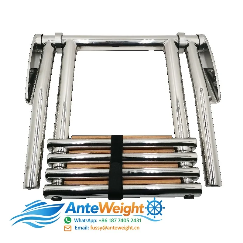 Telescopic Ladder for Boat Ship Yacht Marine Hardware Accessories 316ss