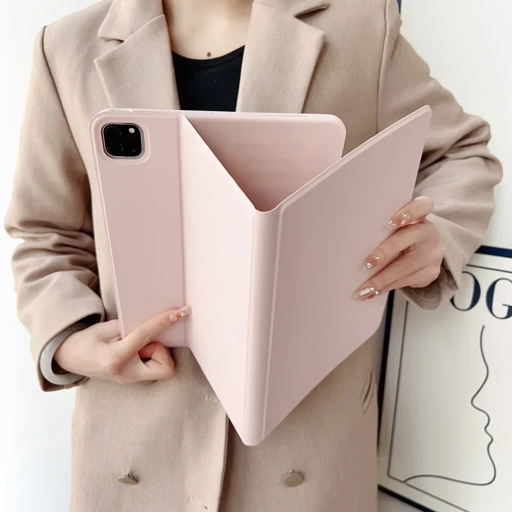 

Smart Tablet Cover for New IPad A16 11th/10th Gen 9/8/7th 10.2 Pro 11 M4 12.9" Air 11 13 M3 M2 2025 Mini 7 6 5 4 Shockproof Case